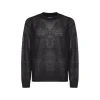 NAVY BLUE LINEN KNITWEAR