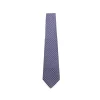 NAVY BLUE SILK TIE