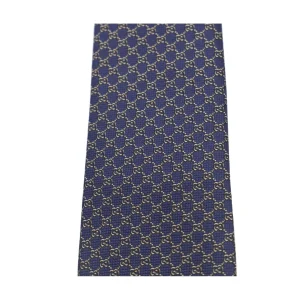 NAVY BLUE SILK TIE