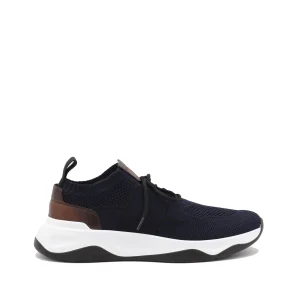 NAVY CANVAS SNEAKERS