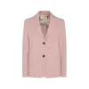 PINK COTTON CASUAL JACKET