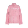 PINK COTTON DENIM JACKET