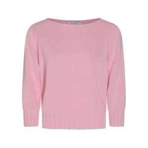 PINK COTTON KNITWEAR