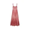 PINK COTTON MAXI DRESS