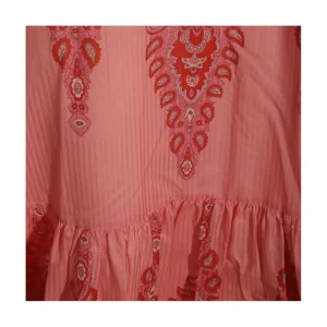 PINK COTTON MAXI DRESS