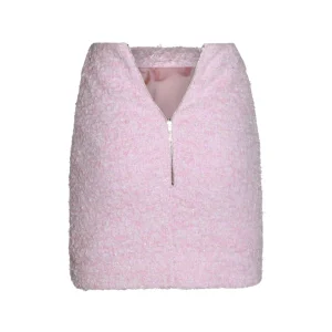 PINK COTTON MINI SKIRT