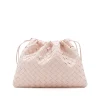 PINK LEATHER POUCHES