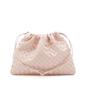 PINK LEATHER POUCHES