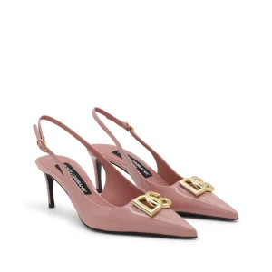 PINK LEATHER PUMPS