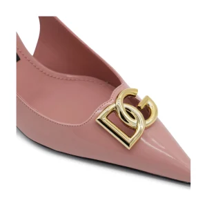 PINK LEATHER PUMPS
