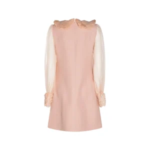 PINK SILK DRESS