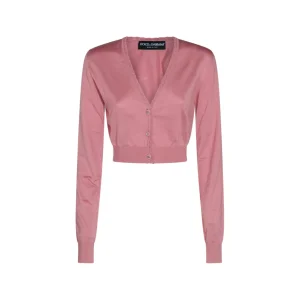 PINK SILK KNITWEAR