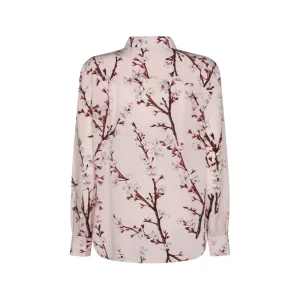 PINK SILK SHIRT