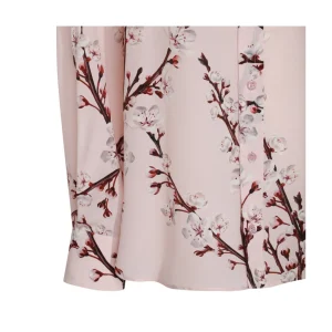 PINK SILK SHIRT