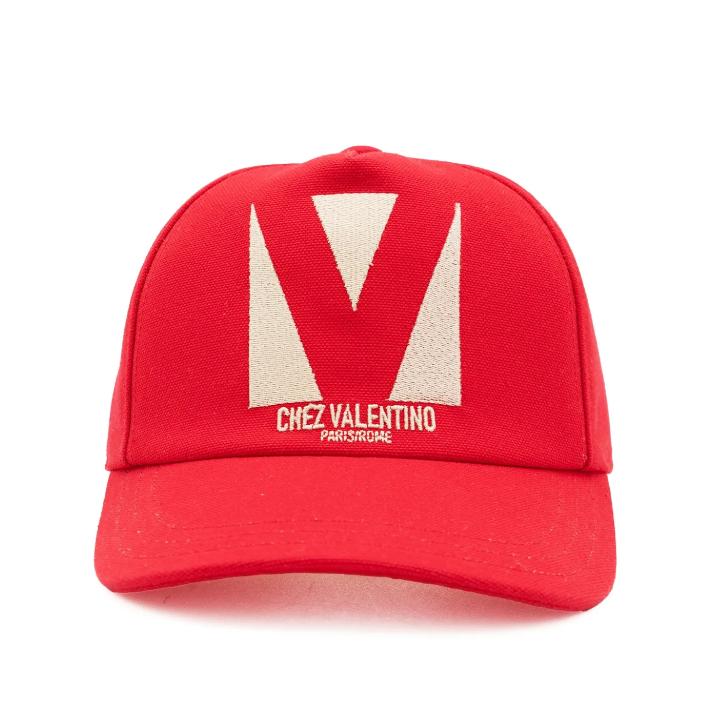 red_and_cream_cotton_base_0.webp RED AND CREAM COTTON BASEBALL CAP