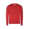 RED COTTON KNITWEAR
