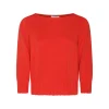 RED COTTON KNITWEAR