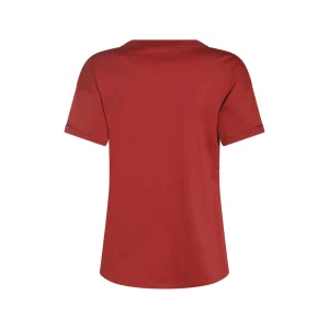 RED COTTON T-SHIRT