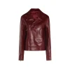 RED LEATHER JACKET