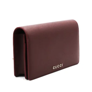 RED LEATHER WALLET