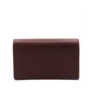RED LEATHER WALLET