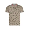 SAND COTTON POLO SHIRT