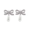 SILVER BRASS EARRINGS