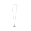 SILVER BRASS NECKLACE