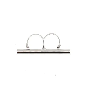 SILVER TONE METAL RING