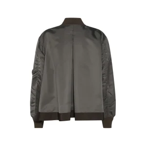 TAUPE NYLON CASUAL JACKET
