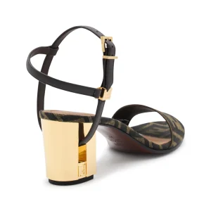 TOBACCO LEATHER SANDALS