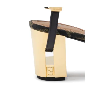 TOBACCO LEATHER SANDALS
