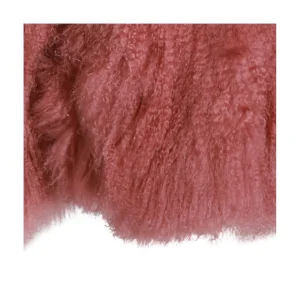 VINTAGE ROSE VISCOSE FUR JACKET