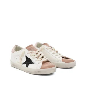 WHITE AND PINK SNEAKERS