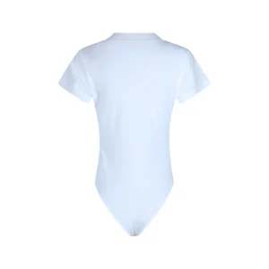 WHITE COTTON BODYSUIT