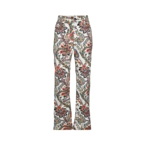 WHITE COTTON DENIM JEANS