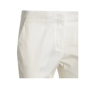 WHITE COTTON PANTS