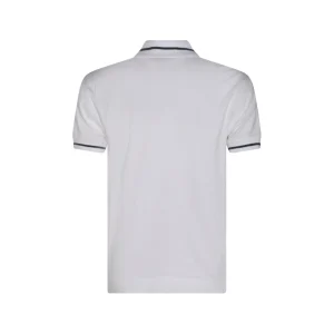 WHITE COTTON POLO SHIRT