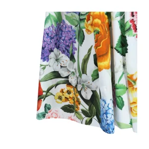 WHITE COTTON SKIRT
