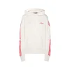 WHITE COTTON SWEATSHIRT