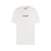 WHITE COTTON T-SHIRT