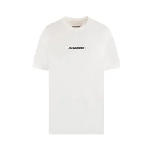 WHITE COTTON T-SHIRT