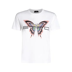 WHITE COTTON T-SHIRT