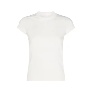 WHITE COTTON T-SHIRT