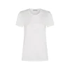 WHITE COTTON T-SHIRT