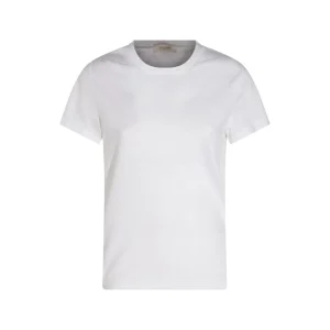 WHITE COTTON T-SHIRT
