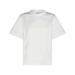 WHITE COTTON T-SHIRT