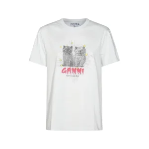 WHITE COTTON T-SHIRT