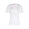 WHITE COTTON T-SHIRT