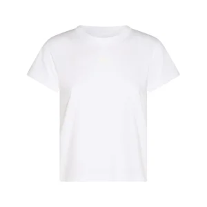 WHITE COTTON T-SHIRT